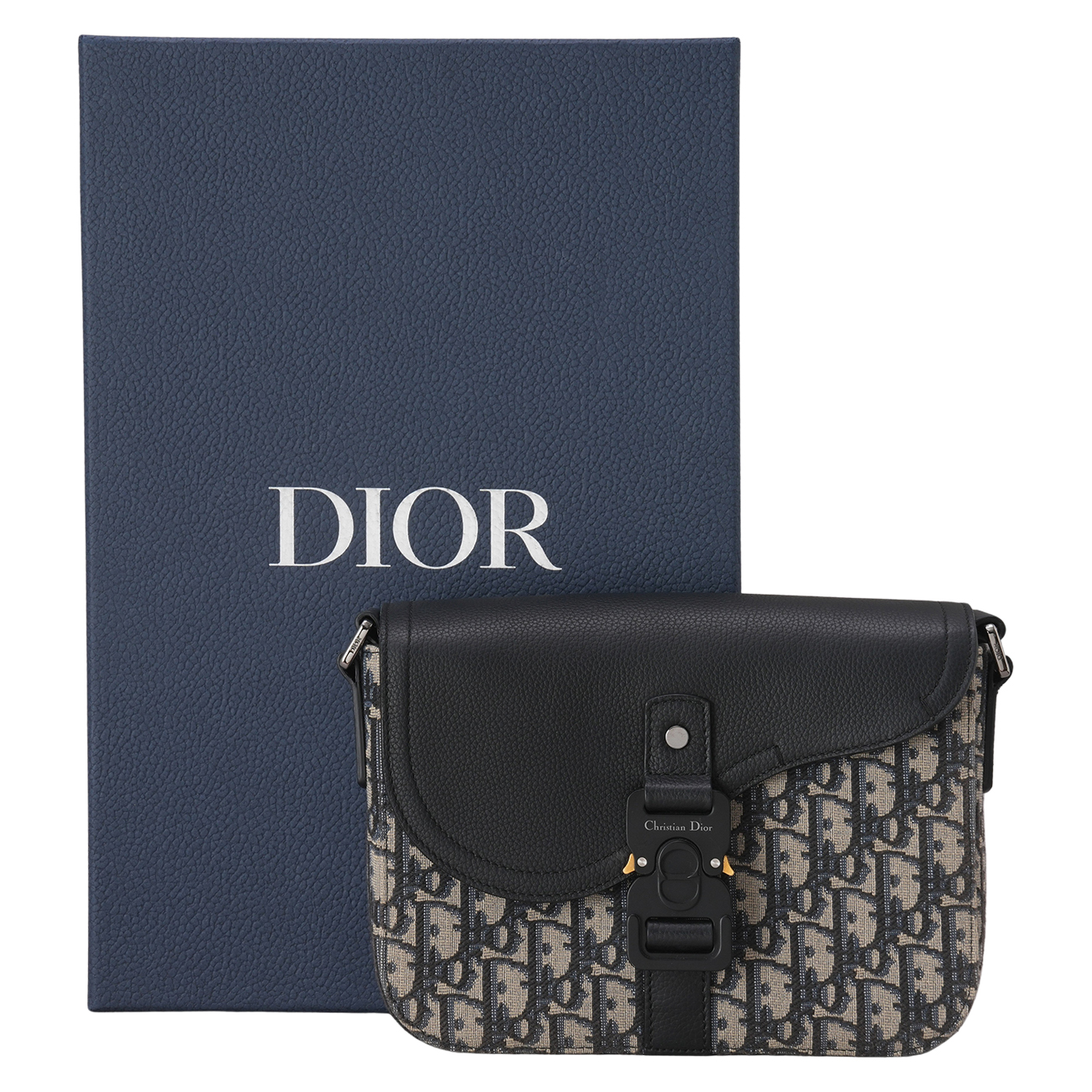CHRISTIAN DIOR(USED)디올 오블리크 새들 메신저백